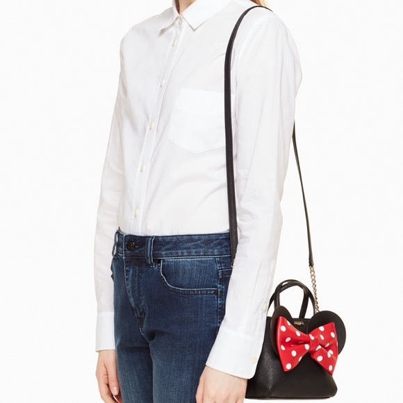 Kate Spade Minnie Mouse maise crossbody wallet - Picture 5 of 8